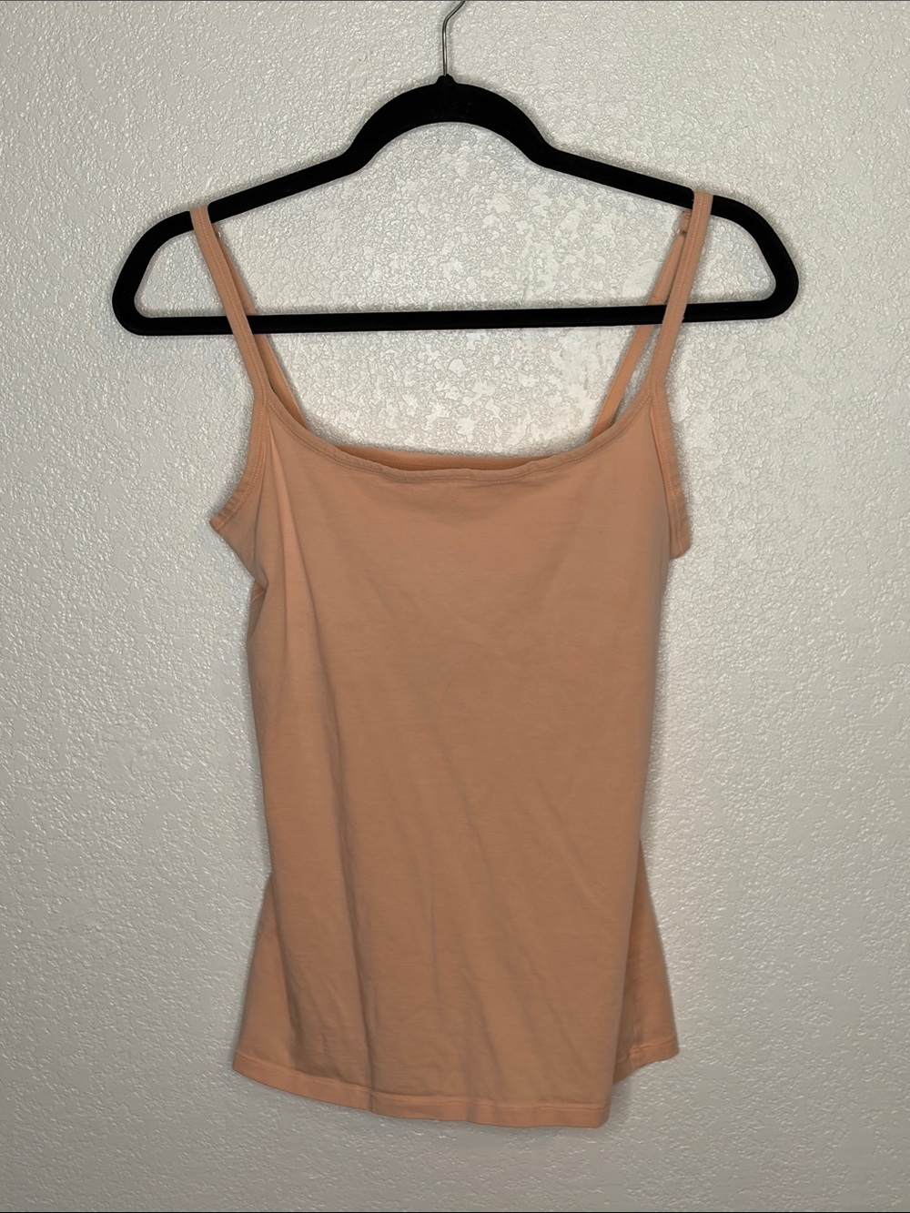 Pact Peach Organic Cotton Shelf Bra Camisole Size Medium